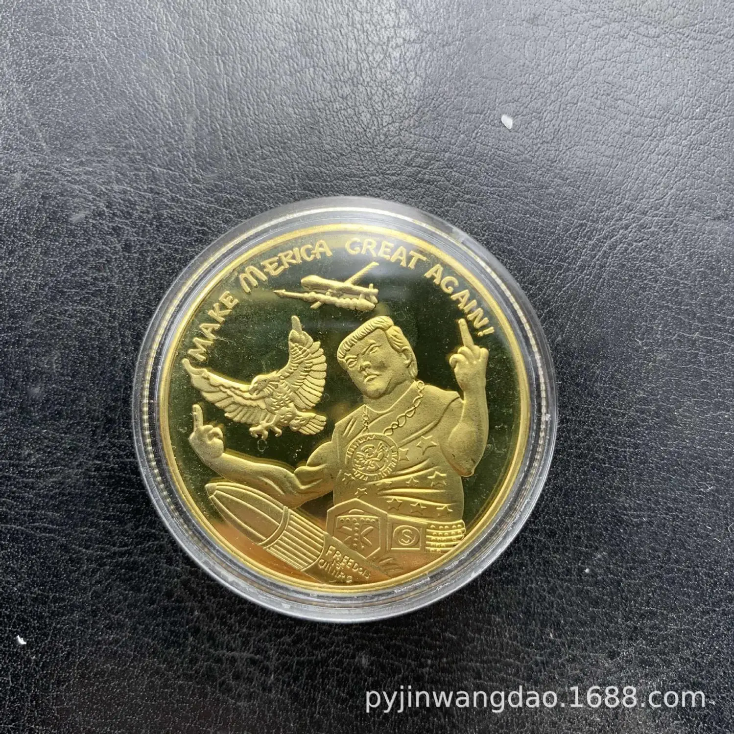 Foreign trade electroplated iron explosion commemorative coin collection promotion commemorative coin gift
Foreign trade electroplated iron explosion commemorative coin collection promotion commemorative coin gift