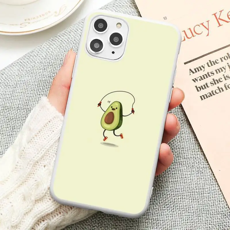 Cute cartoon avocado Phone Case Candy Color for iPhone 6 6S 7 8 11 12 XS X SE 2020 XR mini pro Plus MAX funda
Cute cartoon avocado Phone Case Candy Color for iPhone 6 6S 7 8 11 12 XS X SE 2020 XR mini pro Plus MAX funda