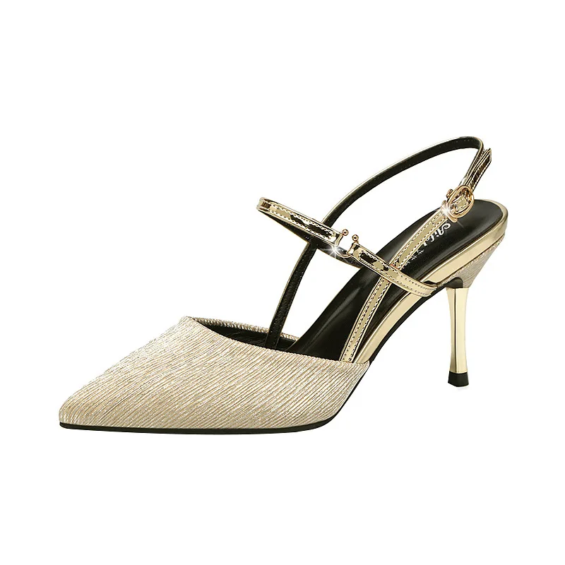 Fashion new single shoes women's one-word buckle fine-heel pointed comfortable high-heeled sandals zapatos de mujer zapatos
Fashion new single shoes women's one-word buckle fine-heel pointed comfortable high-heeled sandals zapatos de mujer zapatos