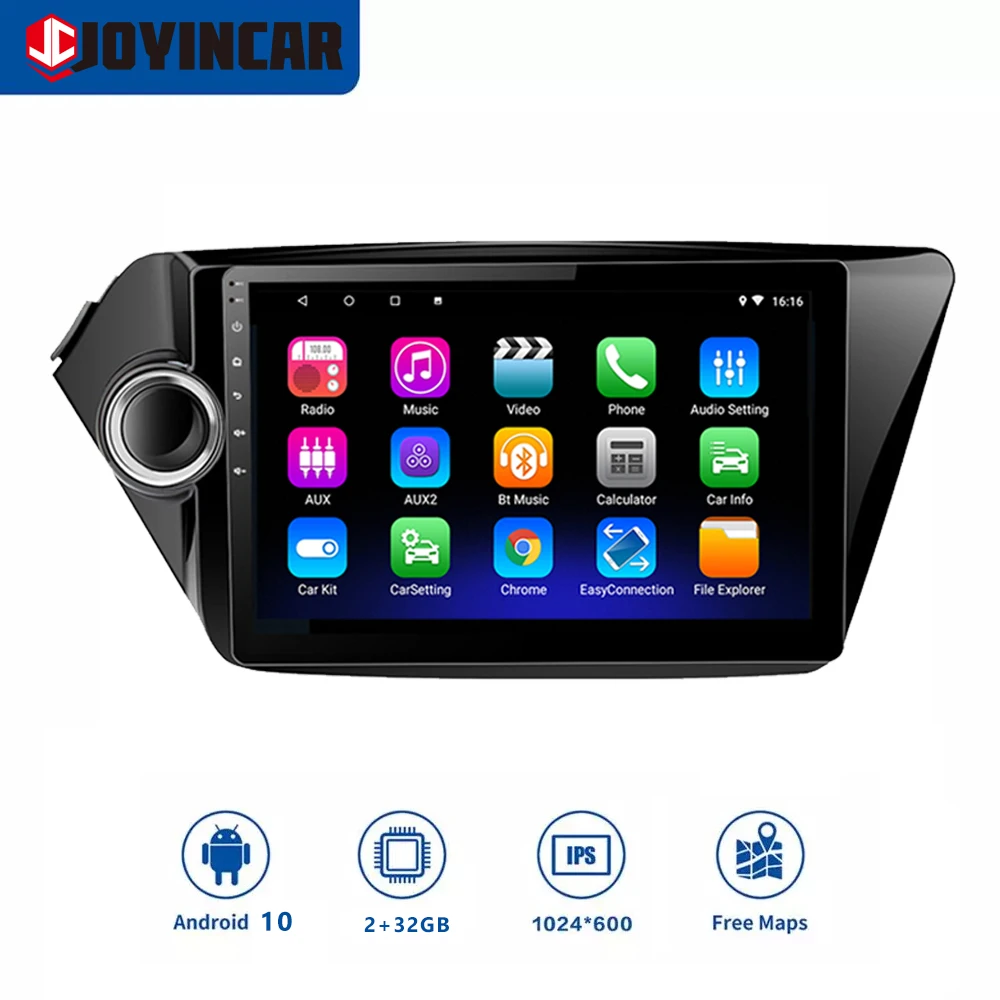 Автомобильный мультимедийный плеер JOYINCAR, Android 10, 9 дюймов, стерео Автомагнитола для Kia K2, Rio3, Rio4, K2, 2010-2019, GPS-навигация
Автомобильный мультимедийный плеер JOYINCAR, Android 10, 9 дюймов, стерео Автомагнитола для Kia K2, Rio3, Rio4, K2, 2010-2019, GPS-навигация