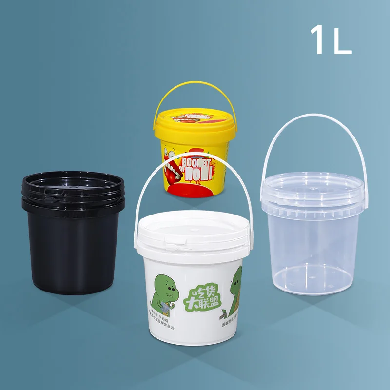1000ml Plastic Bucket Food Grade Leakproof Storage Container for Cream Ice Cream Honey refillable bottle High Quality
1000ml Plastic Bucket Food Grade Leakproof Storage Container for Cream Ice Cream Honey refillable bottle High Quality