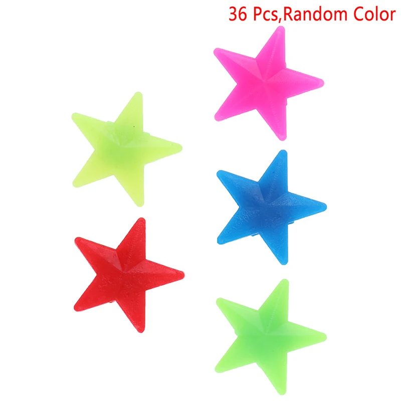 36Pcs Star Bike Bicycle Wheel Spoke Beads Luminous Plastic Clip Spoke Bead Bicycle Beads Wire Beads Decorations (Mix Color)
36Pcs Star Bike Bicycle Wheel Spoke Beads Luminous Plastic Clip Spoke Bead Bicycle Beads Wire Beads Decorations (Mix Color)