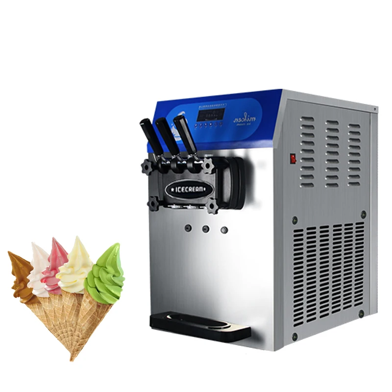 Three Heads Ice Cream Maker With Commercial Desktop Stainless Steel Ice Cream Maker
Three Heads Ice Cream Maker With Commercial Desktop Stainless Steel Ice Cream Maker