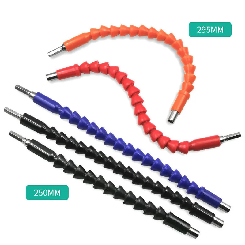 250mm/295mm Snake Flexible Shaft Hex Flex Electric Drill Universal shaft Extention Magnetic Screwdriver Bit Holder Connect Rod
250mm/295mm Snake Flexible Shaft Hex Flex Electric Drill Universal shaft Extention Magnetic Screwdriver Bit Holder Connect Rod