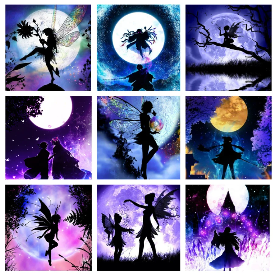 Full AB square Drill 5D Diy Diamond Painting Fantasy Fairy Butterfly Embroidery Diamond Mosaic Cross Stitch KitsHome Decoration
Full AB square Drill 5D Diy Diamond Painting Fantasy Fairy Butterfly Embroidery Diamond Mosaic Cross Stitch KitsHome Decoration