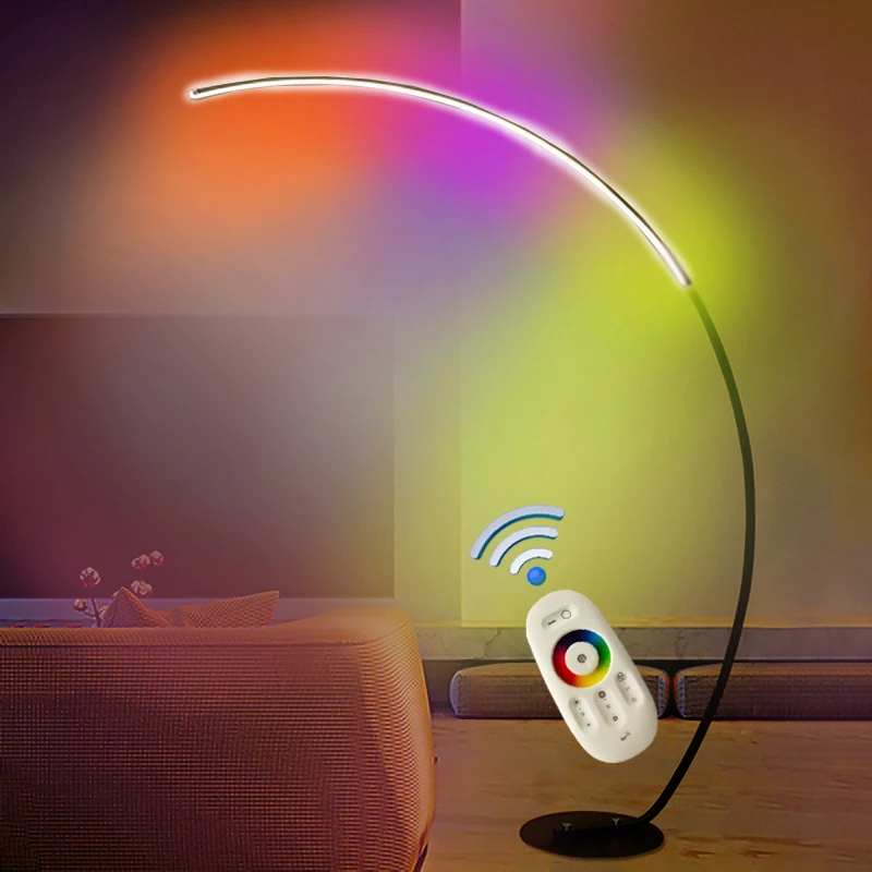 C Shade Floor Lamp Dimmable APP Control Colorful Black White Corner Floor Lamp Bedroom Decor Living Room Lamp Stand Lighting 
C Shade Floor Lamp Dimmable APP Control Colorful Black White Corner Floor Lamp Bedroom Decor Living Room Lamp Stand Lighting