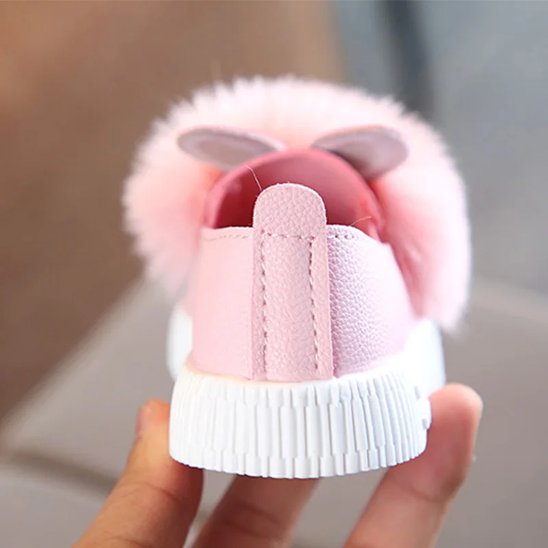 ZP-Cute Toddlers Baby Girls Rabbit Ear Pompom Shoes For Children Kids Princess Casual Shoes First Walkers
ZP-Cute Toddlers Baby Girls Rabbit Ear Pompom Shoes For Children Kids Princess Casual Shoes First Walkers