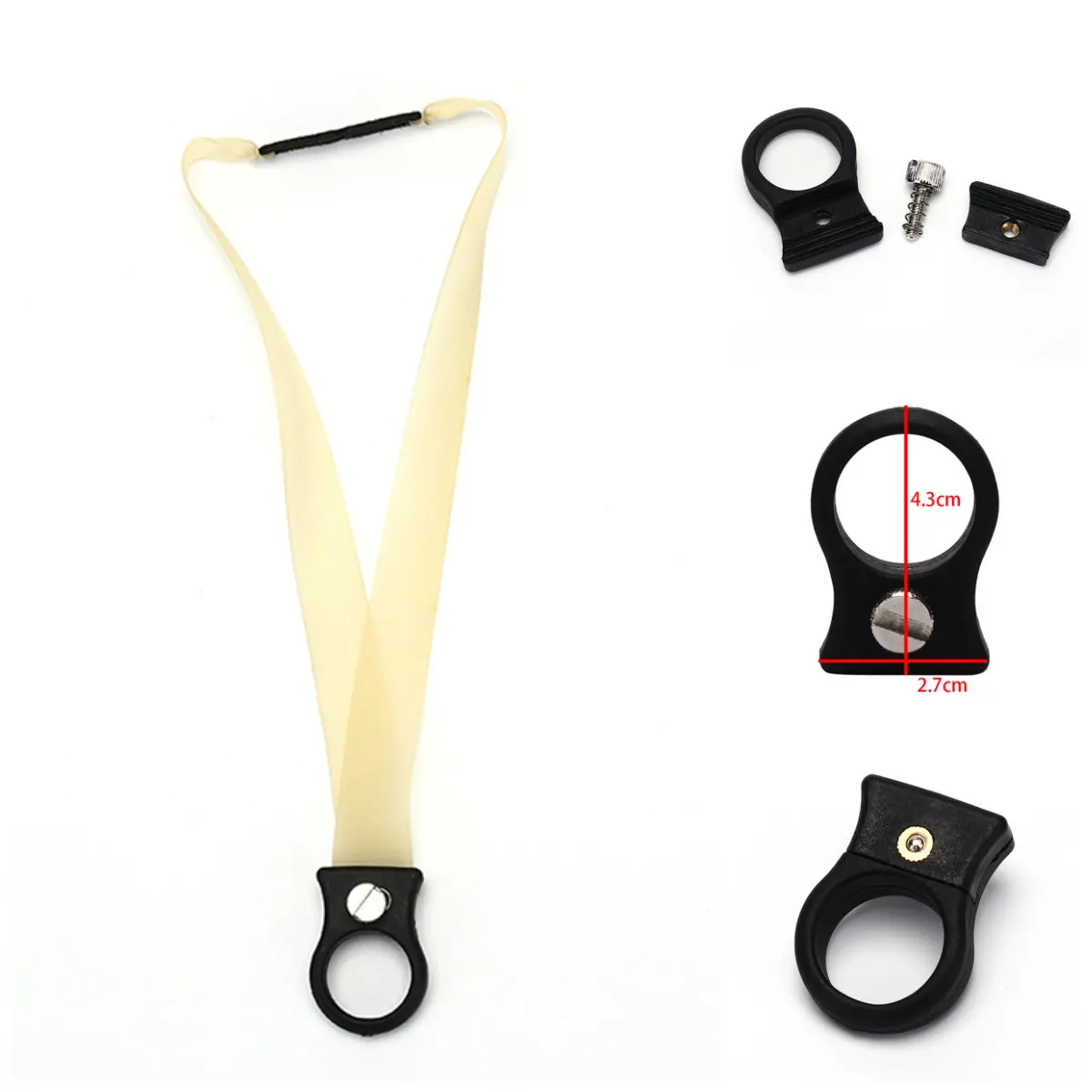 Outdoor Camping Slingshot Ring Hunting Catapult Outdoor Shooting Powerful Slingshots
Outdoor Camping Slingshot Ring Hunting Catapult Outdoor Shooting Powerful Slingshots