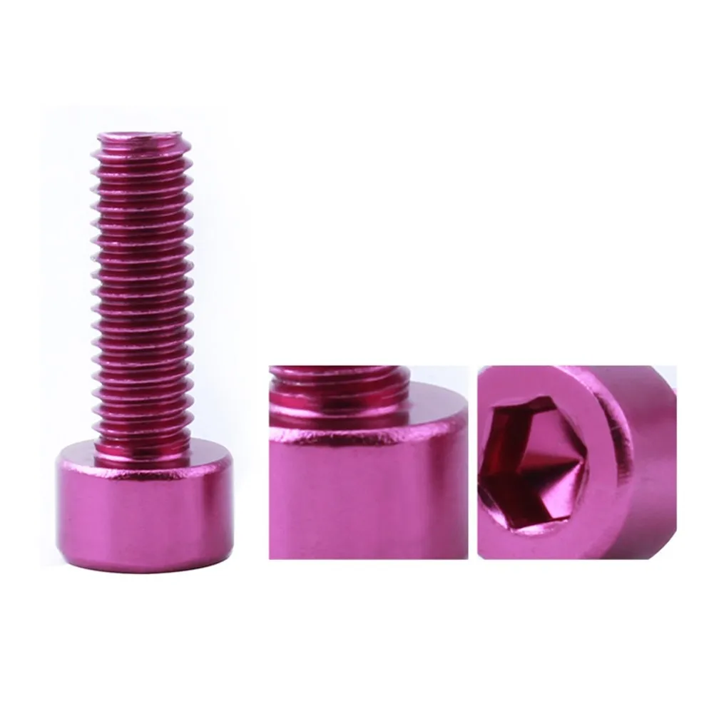 Aluminum Alloy 2pcs Bicycle Water Bottle Cage Bolts Bike Holder Screws Hex-Headed M5*15mm Bike Part
Aluminum Alloy 2pcs Bicycle Water Bottle Cage Bolts Bike Holder Screws Hex-Headed M5*15mm Bike Part