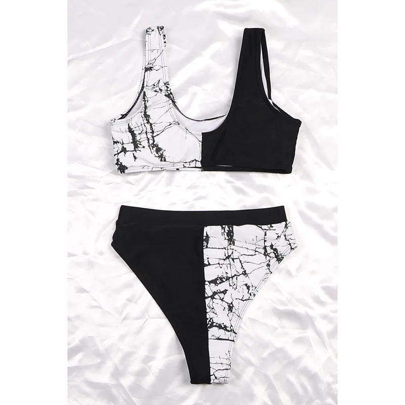 YMYW New Two Piece Swimsuit Women Splicing High Waist Tight Bathing Suit Women Beachwear 2021 Bikini
YMYW New Two Piece Swimsuit Women Splicing High Waist Tight Bathing Suit Women Beachwear 2021 Bikini