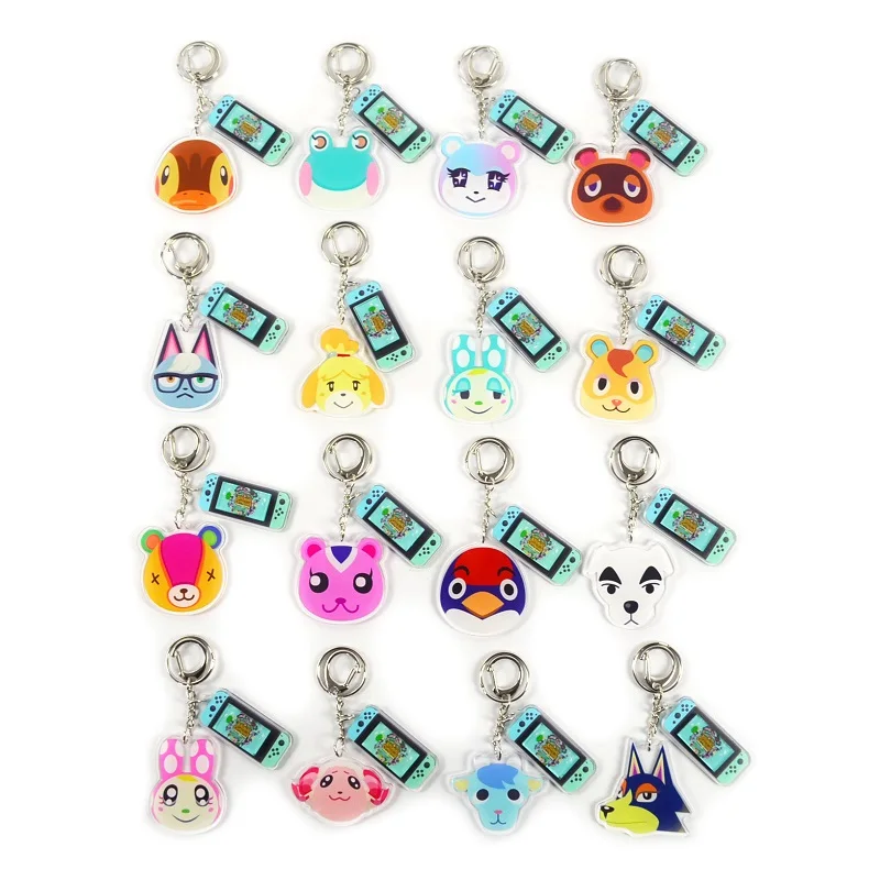 Switch Animal Crossing Cartoon Figure Cute Key Chain Unisex Acrylic Anime Keyring Kawaii Backpack Decoration Creative Kid Gifts
Switch Animal Crossing Cartoon Figure Cute Key Chain Unisex Acrylic Anime Keyring Kawaii Backpack Decoration Creative Kid Gifts