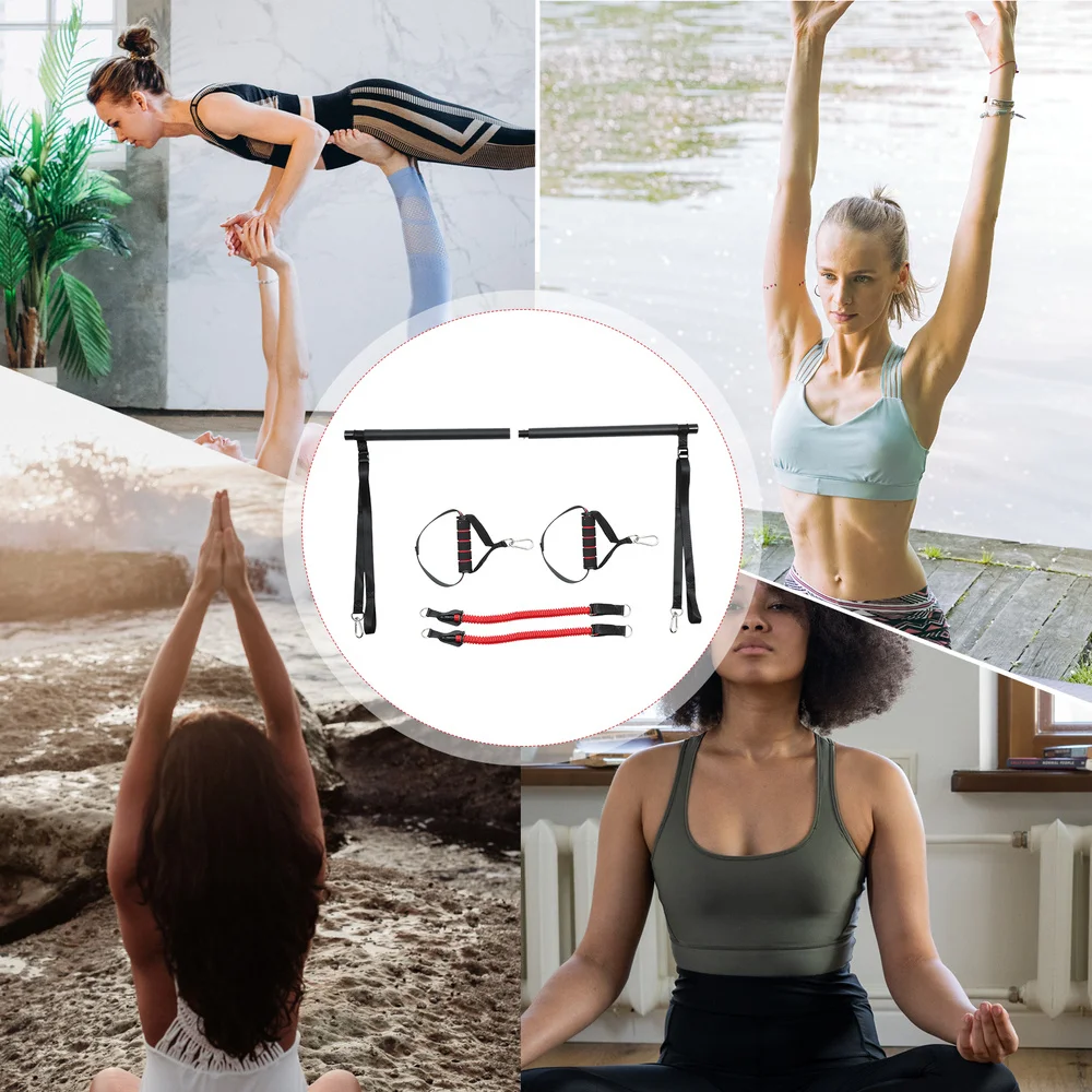 1 Set Pilates Exercise Bar Resistance Training Bar Yoga Fitness Stick Gift
1 Set Pilates Exercise Bar Resistance Training Bar Yoga Fitness Stick Gift