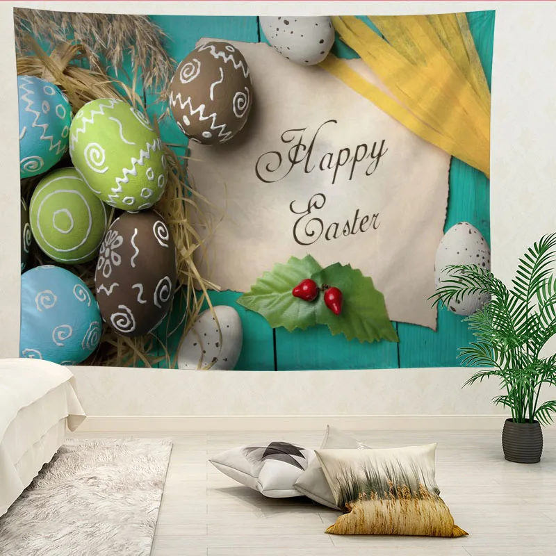 Hot Sale Custom High Quality Easter Eggs Wall Hanging HD Landscape 3D Printing Digital Printing Home Decoration Tapestry
Hot Sale Custom High Quality Easter Eggs Wall Hanging HD Landscape 3D Printing Digital Printing Home Decoration Tapestry