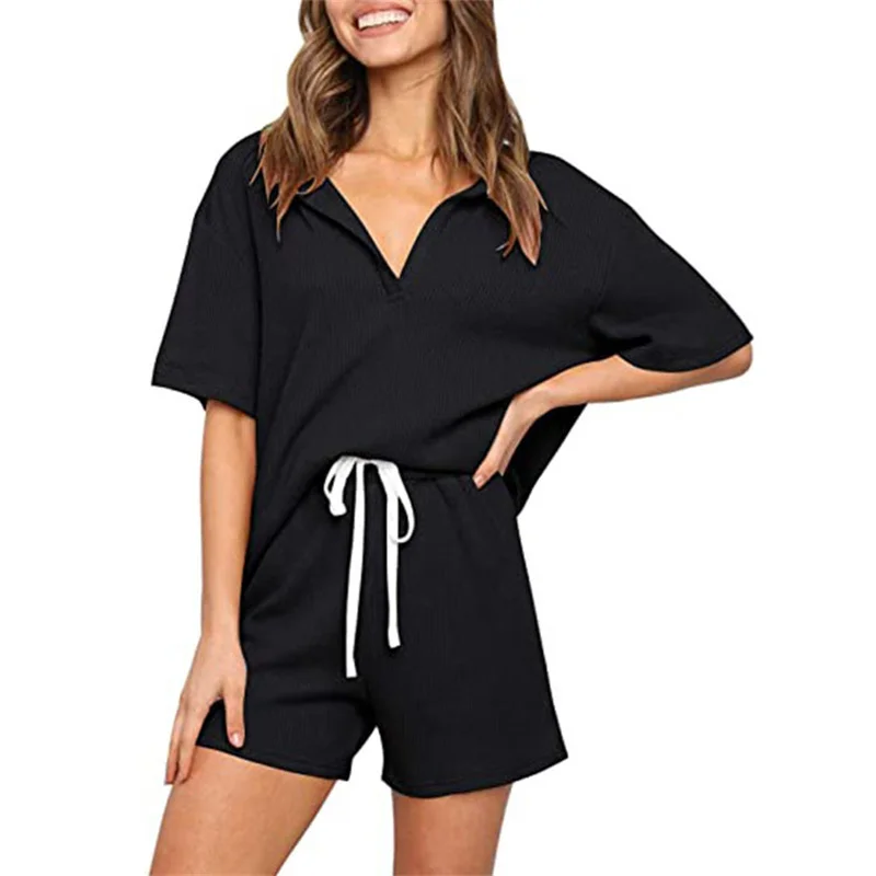 Plus Size Two Piece Suit With Shorts Women's Summer Suit Short Sleeve Loose Tracksuit Lady 2 Pcs Pantsuit Set Sportswear
Plus Size Two Piece Suit With Shorts Women's Summer Suit Short Sleeve Loose Tracksuit Lady 2 Pcs Pantsuit Set Sportswear