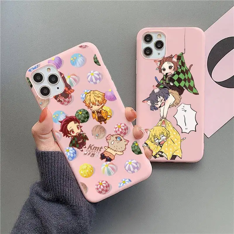 Popular Anime Demon Slayer Phone Case For Iphone 11 12 Pro Max X 6 6s 7 8 Plus XS XR 12mini Se 2020 Candy Phone Cases
Popular Anime Demon Slayer Phone Case For Iphone 11 12 Pro Max X 6 6s 7 8 Plus XS XR 12mini Se 2020 Candy Phone Cases