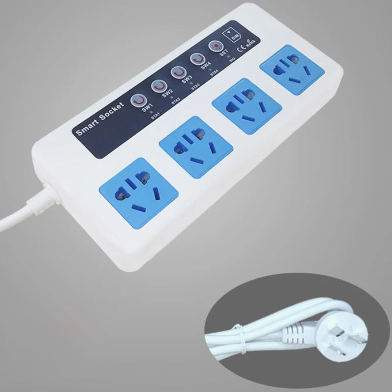 GSM Phone/Call/SMS Remote Control Wireless Smart Extension Electrical Socket Outlet/4 Outlets/EU/US plug with temp sensor
GSM Phone/Call/SMS Remote Control Wireless Smart Extension Electrical Socket Outlet/4 Outlets/EU/US plug with temp sensor