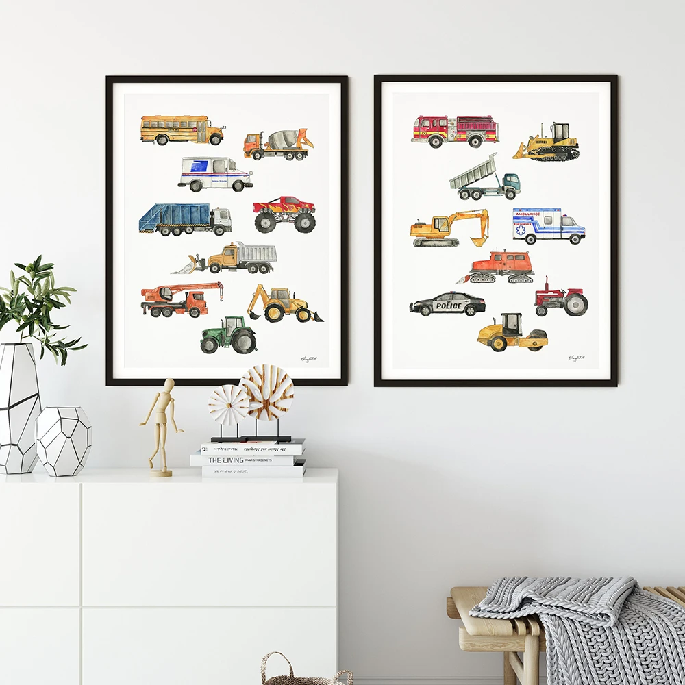 Transportation Vehicle Wall Art Canvas Painting Room Decor Posters and Prints Truck Nursery Artwork Picture DecorationBoys Room
Transportation Vehicle Wall Art Canvas Painting Room Decor Posters and Prints Truck Nursery Artwork Picture DecorationBoys Room