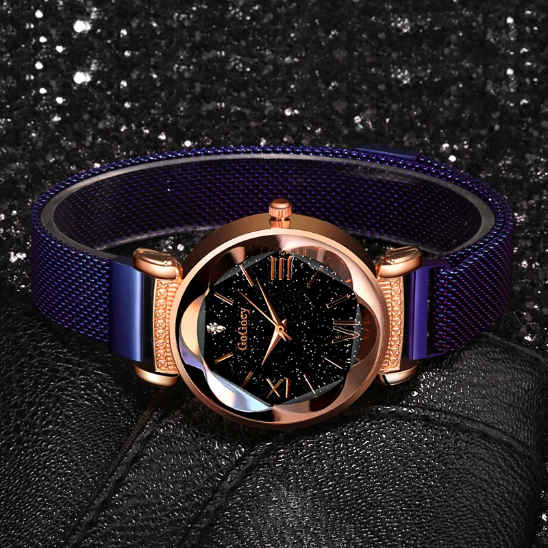 Women Watches Women's Magnetic Starry Sky Watch Clock Quartz Wristwatch Fashion Ladies Wrist Watch reloj mujer relogio feminino
Women Watches Women's Magnetic Starry Sky Watch Clock Quartz Wristwatch Fashion Ladies Wrist Watch reloj mujer relogio feminino