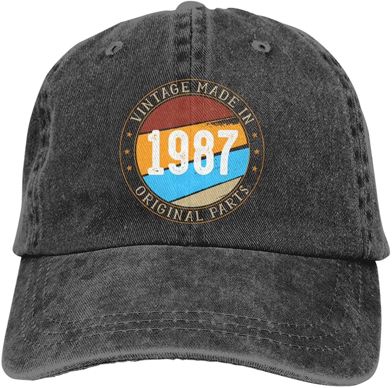 1987 Vintage Birthday Present Retro Gift Unisex Baseball Cowboy Hat Retro Sports Cowboy Hat Adjustable Adult Hat
1987 Vintage Birthday Present Retro Gift Unisex Baseball Cowboy Hat Retro Sports Cowboy Hat Adjustable Adult Hat