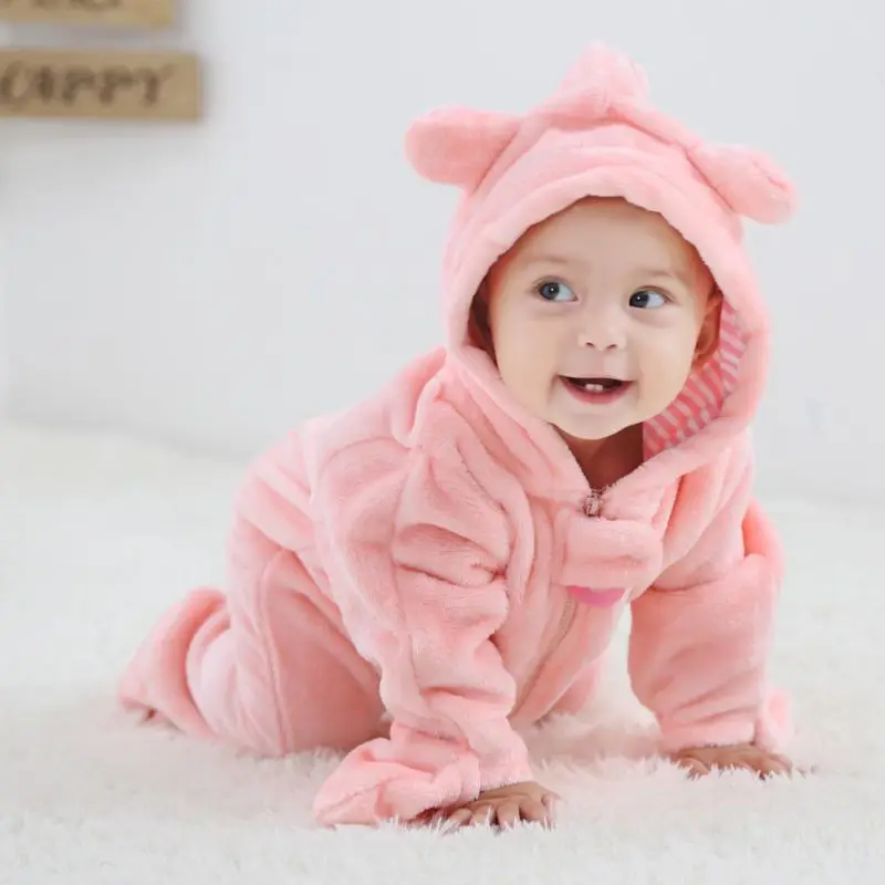 2020 Autumn Winter Newborn Baby Fleece Romper Cute Infant Boys Girls Warm Clothing Long Sleeve Romper Cotton Kids Garments
2020 Autumn Winter Newborn Baby Fleece Romper Cute Infant Boys Girls Warm Clothing Long Sleeve Romper Cotton Kids Garments