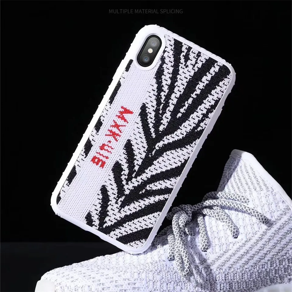 Супер спортивные роскошные Kanye West BOOST 350 V2 силиконовый чехол для iPhone Xs XR 11 Pro Max 6s 7 8