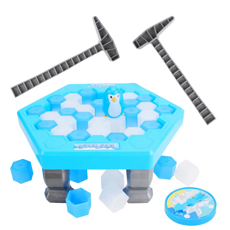 Ice-Breaking Toys Beating Ice Blocks Children's Board Games Parent-Child Interactive Puzzle Save Penguin Board Games
Ice-Breaking Toys Beating Ice Blocks Children's Board Games Parent-Child Interactive Puzzle Save Penguin Board Games