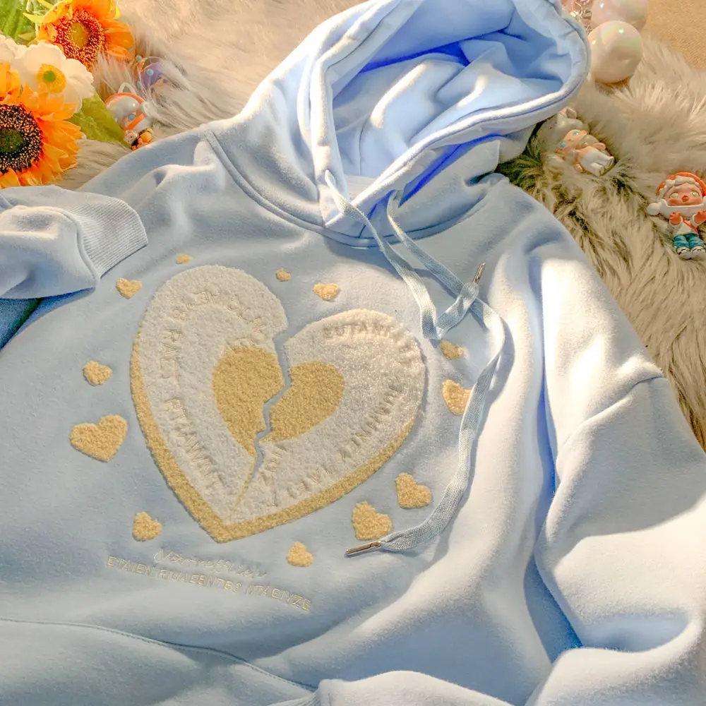 Ins Cute Lover Heart Embroidery Pink Tops Hoodies Winter Clothes Women 2021 New Streetwear Harajuku Teens Clothes Korean Fashion
Ins Cute Lover Heart Embroidery Pink Tops Hoodies Winter Clothes Women 2021 New Streetwear Harajuku Teens Clothes Korean Fashion