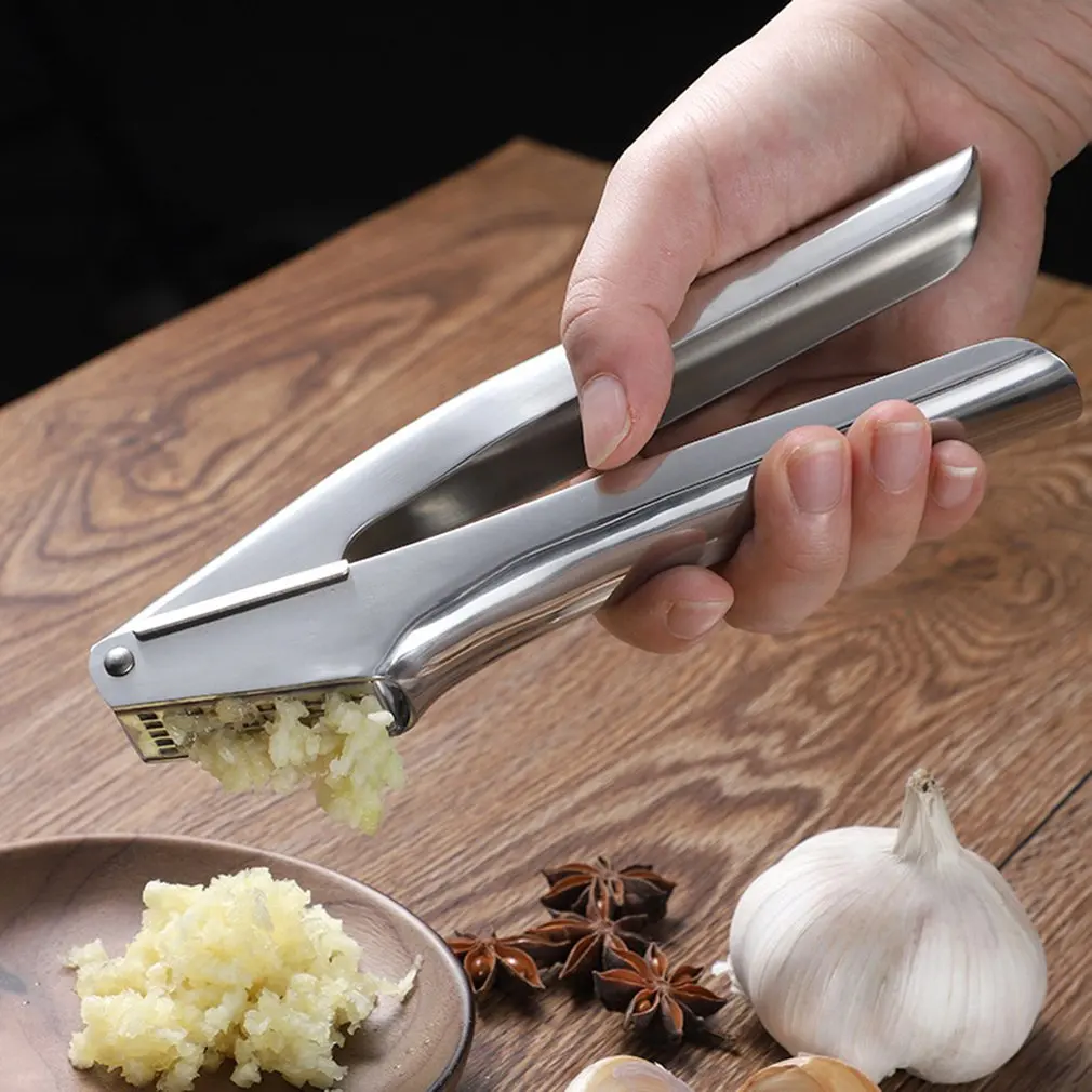Kitchen Stainless Steel Garlic Masher Household Cooking Vegetables Ginger Juicer Shredder Tool | Бытовая техника