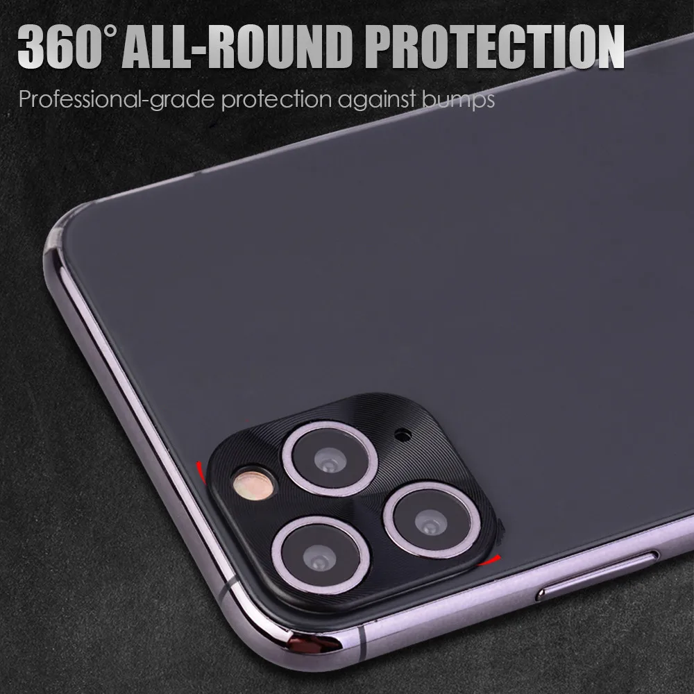 Metal Back Camera Lens Protective Film For iPhone 11 Pro Camera Cover For iPhone 11 Pro MAX X XS XR 7 8 Plus Ring Protection
Metal Back Camera Lens Protective Film For iPhone 11 Pro Camera Cover For iPhone 11 Pro MAX X XS XR 7 8 Plus Ring Protection