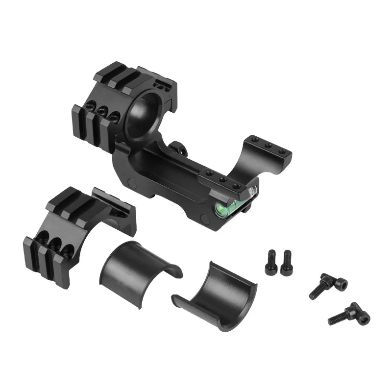 Red Dot Sight Accessories Outdoor Horizontal Rear Extension Bracket with Level Meter Aiming Clamp Anti-seismic Conjoined Pipe 
Red Dot Sight Accessories Outdoor Horizontal Rear Extension Bracket with Level Meter Aiming Clamp Anti-seismic Conjoined Pipe