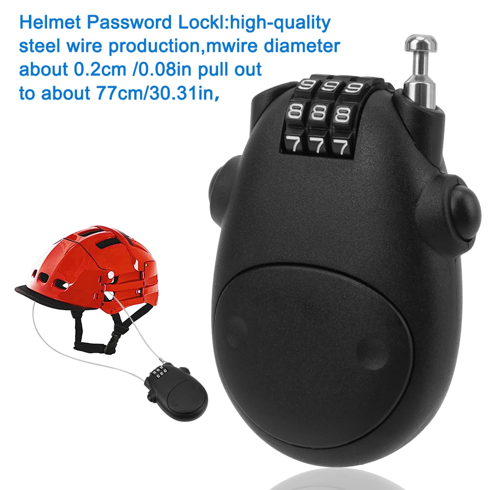 Code Lock Bicycle Luggage Lock Telescopic Wire Rope Lock Anti-theft Security Lock Wire Cable Combination Lock
Code Lock Bicycle Luggage Lock Telescopic Wire Rope Lock Anti-theft Security Lock Wire Cable Combination Lock