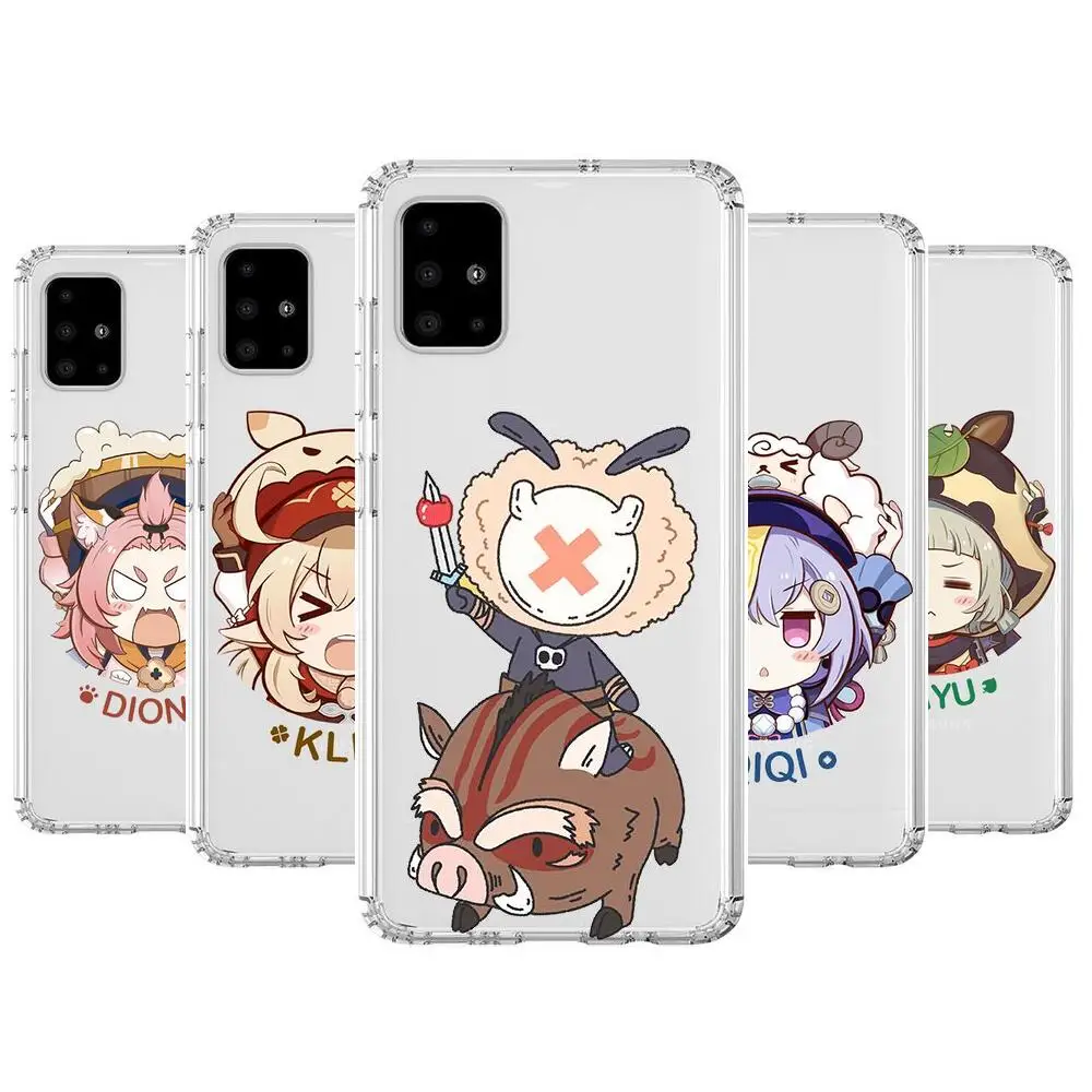 Genshin Impact Anime Style Transparent Phone Case Hull For Samsung Galaxy A50 A51 A20 A71 A70 A40 A30 A31 80 E 5G S Shell Art Ce
Genshin Impact Anime Style Transparent Phone Case Hull For Samsung Galaxy A50 A51 A20 A71 A70 A40 A30 A31 80 E 5G S Shell Art Ce