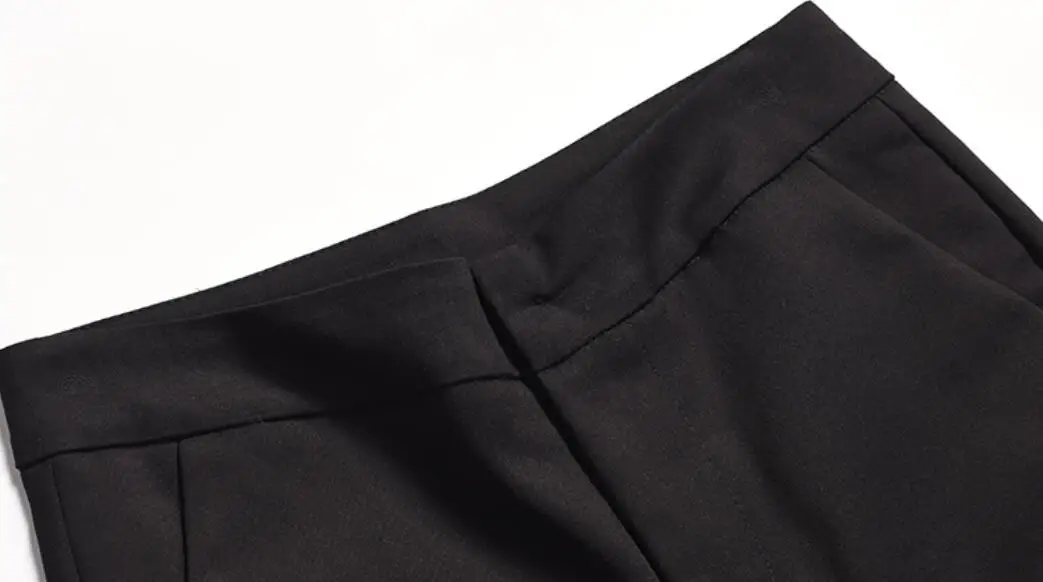 Summer Cropped Trousers For Lady Work High Waist Solid Color Pencil Pants With Pocket Women Casual Office Slim Suit Pant s1194
Summer Cropped Trousers For Lady Work High Waist Solid Color Pencil Pants With Pocket Women Casual Office Slim Suit Pant s1194