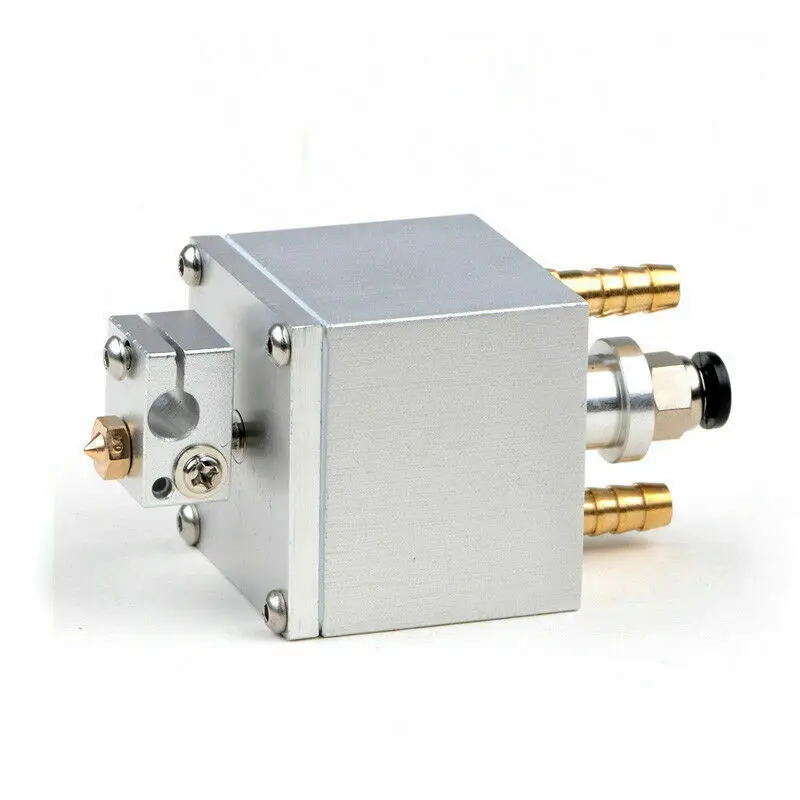 3D металлический принтер, переключатель Chimera Hotend, двухцветный одноголовый экструдер 0,4 мм сопло для нити 1,75 мм
3D металлический принтер, переключатель Chimera Hotend, двухцветный одноголовый экструдер 0,4 мм сопло для нити 1,75 мм
