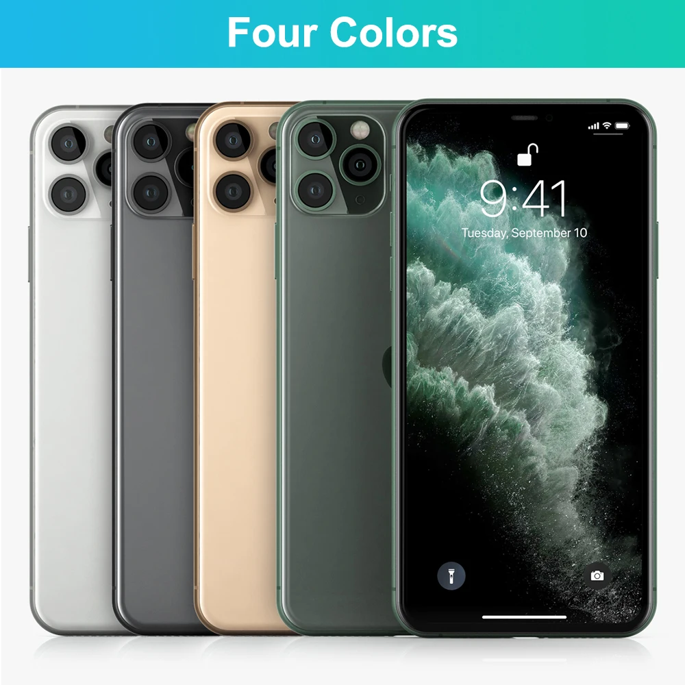 Оригинальный сотовый телефон Apple iPhone 11 Pro Max с тройной задней камерой 6 5 дюйма 4 Гб
