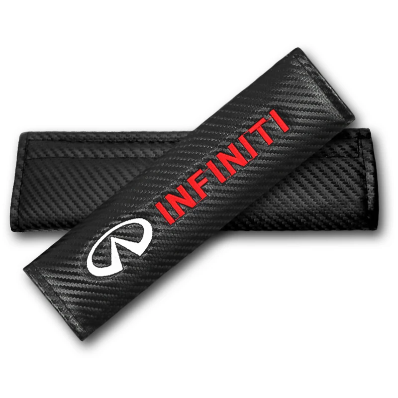 2PCS Car Styling Seat Belt Cover Seat Belt Shoulder Guard For Infiniti FX35 Q50 Q30 ESQ QX50 QX60 QX70 EX JX35 Auto Accessories
2PCS Car Styling Seat Belt Cover Seat Belt Shoulder Guard For Infiniti FX35 Q50 Q30 ESQ QX50 QX60 QX70 EX JX35 Auto Accessories