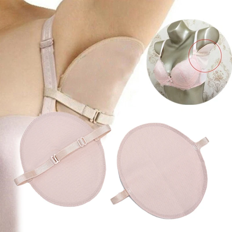 1Pair Skin Color Reusable Washable Underarm Sweat Shield Pad Washable Armpit Sweat Absorbing Guards Shoulder Strap
1Pair Skin Color Reusable Washable Underarm Sweat Shield Pad Washable Armpit Sweat Absorbing Guards Shoulder Strap