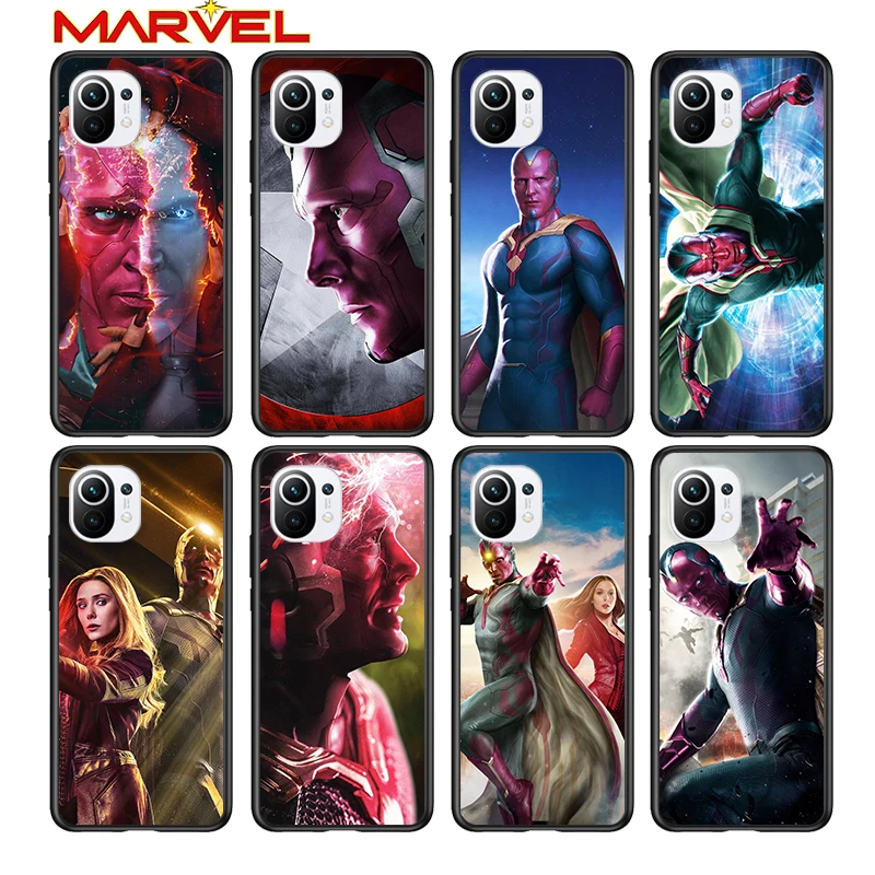 Vision marvel hero for Xiaomi Mi 11 10T Note 10 Ultra 5G 9 9T SE 8 A3 A2 A1 6X Pro Play F1 Lite 5G Black Phone Case
Vision marvel hero for Xiaomi Mi 11 10T Note 10 Ultra 5G 9 9T SE 8 A3 A2 A1 6X Pro Play F1 Lite 5G Black Phone Case