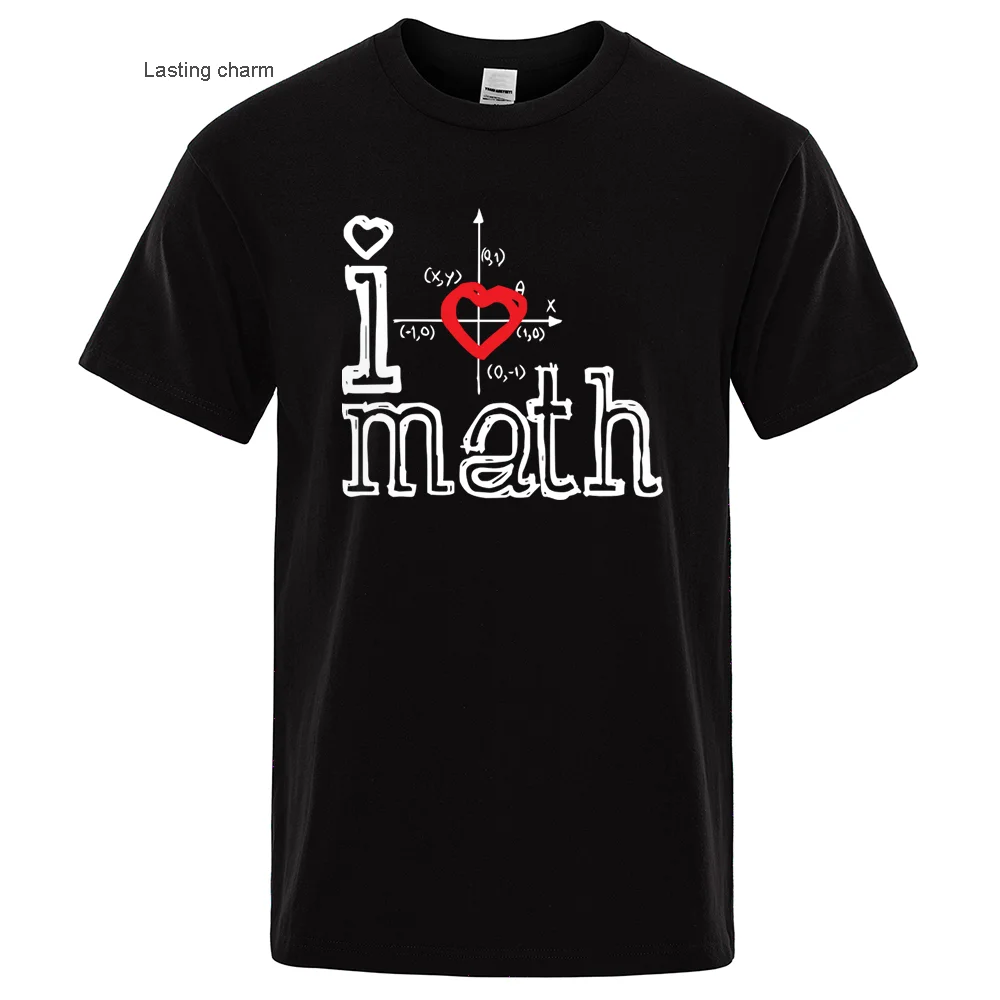 Fashion Print T-shirts Men Sho Mouwen I Love Math O-ne Loose Brand Ts 2021 Newt Mathematical T-shirt
Fashion Print T-shirts Men Sho Mouwen I Love Math O-ne Loose Brand Ts 2021 Newt Mathematical T-shirt