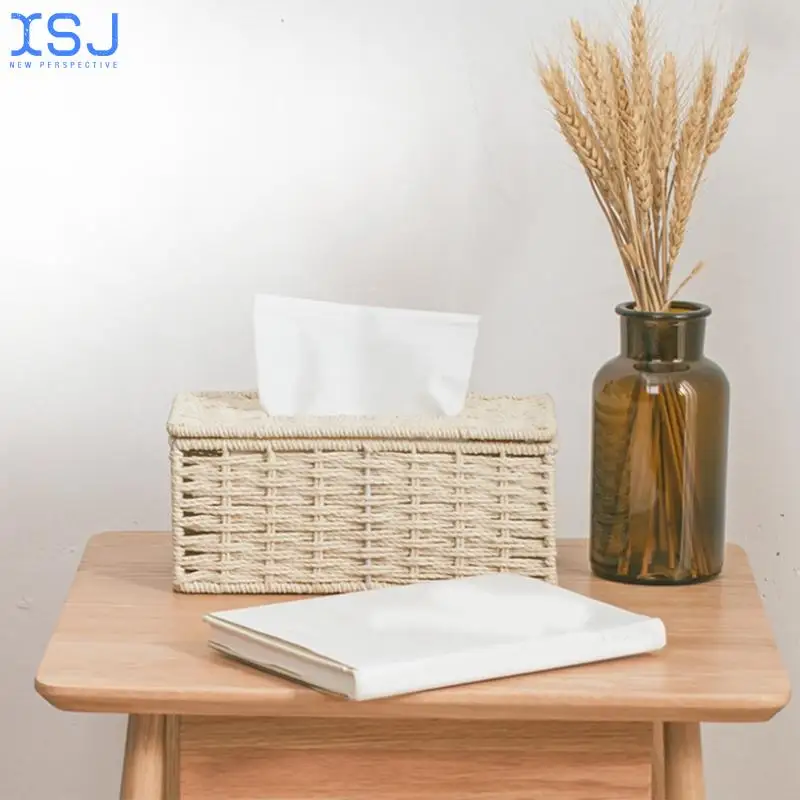 Rattan Tissue Box Vintage Napkin Holder Case Clutter Storage Table Pumping Box Tissue Box Napkin Storage Box Bedroom Bathroom
Rattan Tissue Box Vintage Napkin Holder Case Clutter Storage Table Pumping Box Tissue Box Napkin Storage Box Bedroom Bathroom