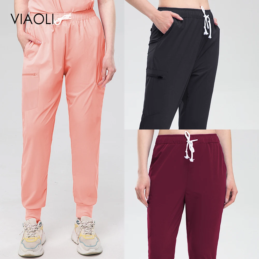 Medical Uniforms Trousers Elastic Belt Slim Fit Spa Beauty Hospital Work Pants Medical Scrubs Surgical Suit Pants Solid Color
Medical Uniforms Trousers Elastic Belt Slim Fit Spa Beauty Hospital Work Pants Medical Scrubs Surgical Suit Pants Solid Color