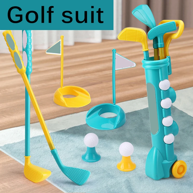 Mini Learning Active Early Educational Sport Game Exercise Ball Toy Funny Golf Toy Set Putter Golf Club Outdoor Indoor Xmas Gift
Mini Learning Active Early Educational Sport Game Exercise Ball Toy Funny Golf Toy Set Putter Golf Club Outdoor Indoor Xmas Gift