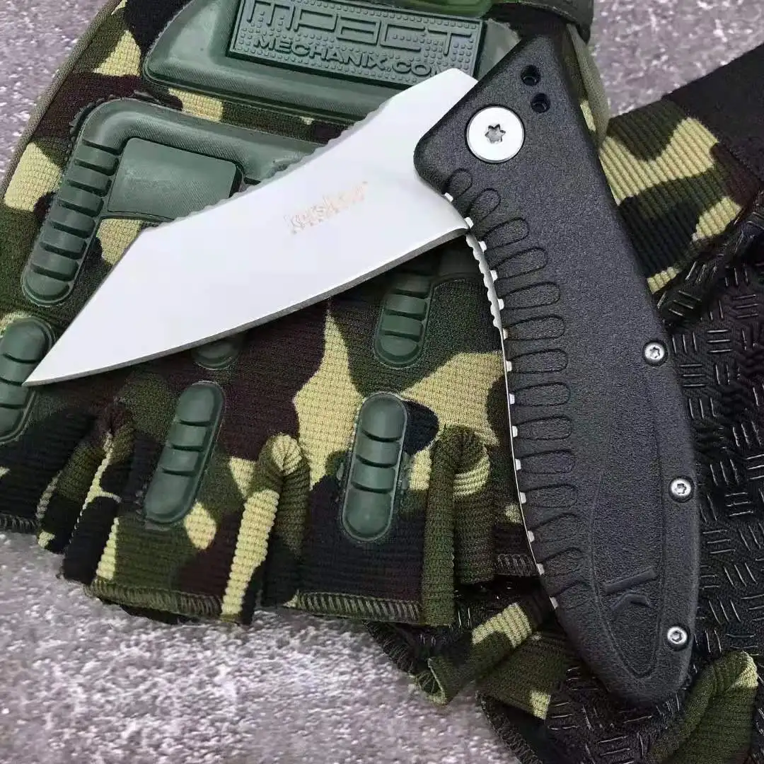 Kershaw 1319 Folding Knife Camping Survival Pocket Knife 4Cr13MoV Stainless Steel Blade Black Glass Filled Nylon Handle Tool
Kershaw 1319 Folding Knife Camping Survival Pocket Knife 4Cr13MoV Stainless Steel Blade Black Glass Filled Nylon Handle Tool