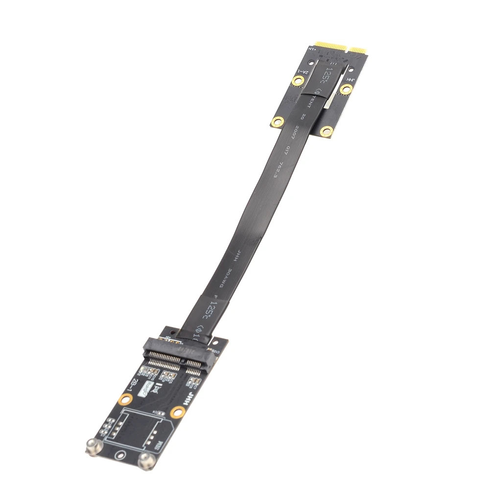 mPCIe To mPCIe mSATA SSD Extension Cable Wireless Network WiFi WAN Card Extender Mini PCIe Riser Adapter PCI-E 3.0 X1 Full Speed
mPCIe To mPCIe mSATA SSD Extension Cable Wireless Network WiFi WAN Card Extender Mini PCIe Riser Adapter PCI-E 3.0 X1 Full Speed