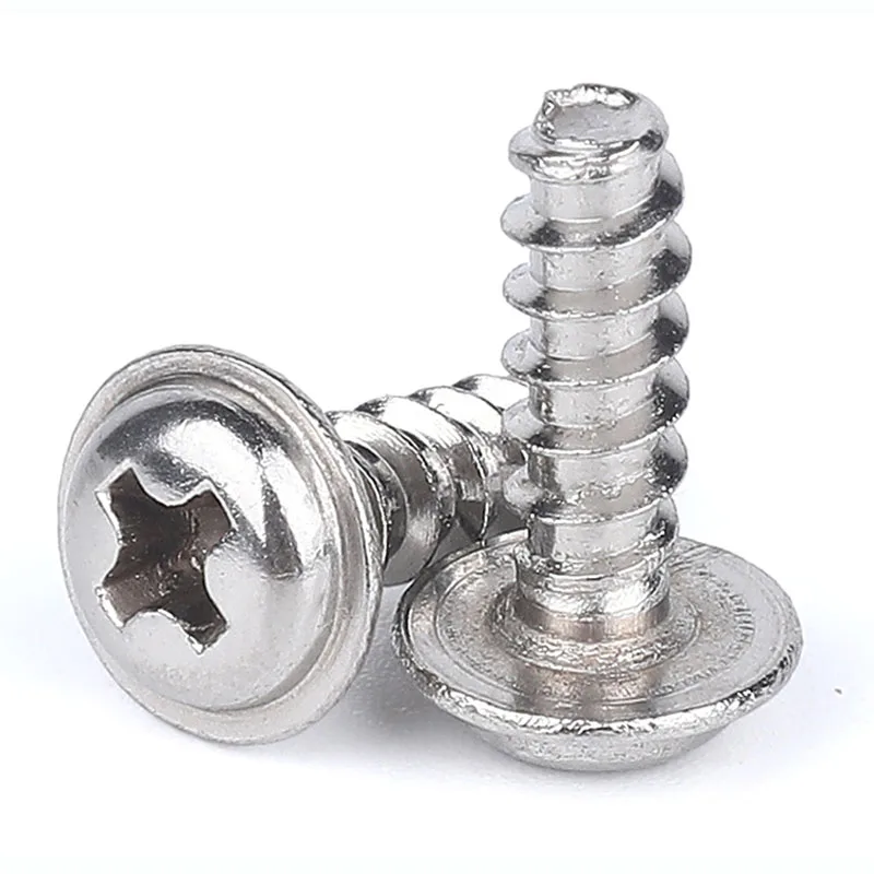304 Broken Tail Screw Stainless Steel Self Tapping Phillips Pan Head Screws Cutting End Fasteners M1.7 M2 M2.3 M2.6 M3 M3.5 M4
304 Broken Tail Screw Stainless Steel Self Tapping Phillips Pan Head Screws Cutting End Fasteners M1.7 M2 M2.3 M2.6 M3 M3.5 M4