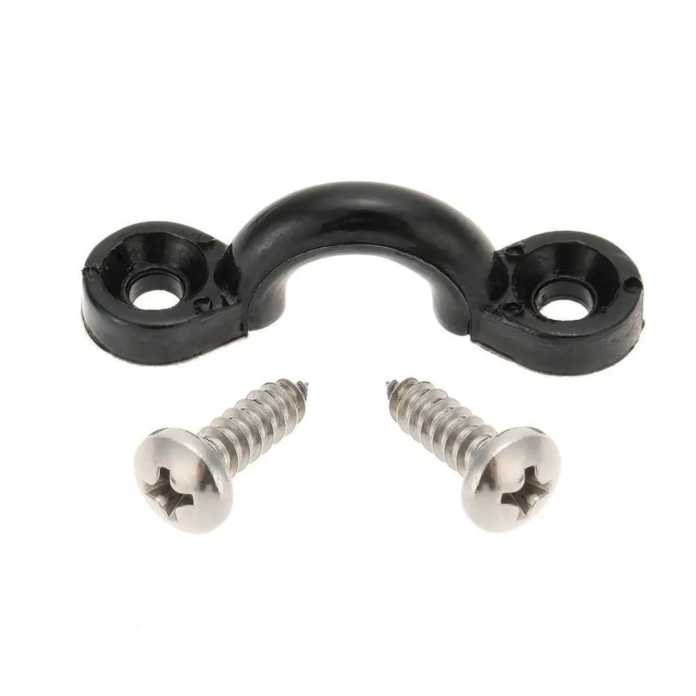 10Pcs Nylon Deck Rope Buckle Pad Eyes with 20 Screws Boat Kayak Deck Rigging Kit Screws Boat Kayak
10Pcs Nylon Deck Rope Buckle Pad Eyes with 20 Screws Boat Kayak Deck Rigging Kit Screws Boat Kayak