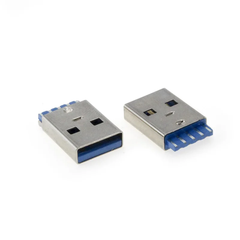 10 pcs/lot usb 3.0 male -AM 9Pin USB Connectors Jack Tail Male Plug Sockect Electric Terminals diy
10 pcs/lot usb 3.0 male -AM 9Pin USB Connectors Jack Tail Male Plug Sockect Electric Terminals diy