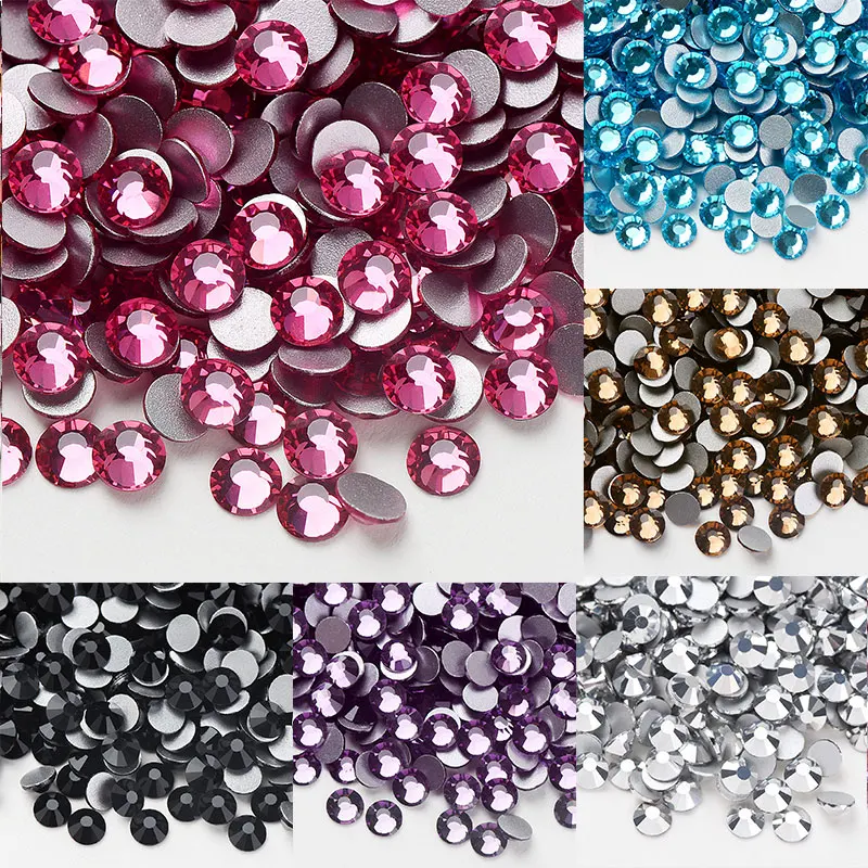 Rhinestones&Crystal for Nails Art/288-1440pcs Strass Nail Art Decorations Non Hotfix Flatback Glass Rhinestones Flatback Crystal
Rhinestones&Crystal for Nails Art/288-1440pcs Strass Nail Art Decorations Non Hotfix Flatback Glass Rhinestones Flatback Crystal