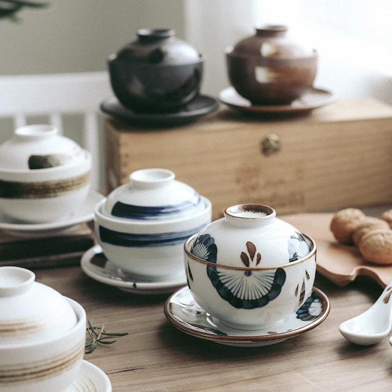 Japanese-Style Ceramic Stew Pot with Lid, Household Steamed Egg Stew Cup Ceramic Pot, Soup Cup, Casserole Stew Cup
Japanese-Style Ceramic Stew Pot with Lid, Household Steamed Egg Stew Cup Ceramic Pot, Soup Cup, Casserole Stew Cup