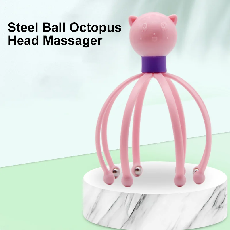 Head Scalp Massager Neck Massage Roller Magnetic Ball Relax Hair Care Stress Relax Health Care Body Head Massage Beauty Tool
Head Scalp Massager Neck Massage Roller Magnetic Ball Relax Hair Care Stress Relax Health Care Body Head Massage Beauty Tool